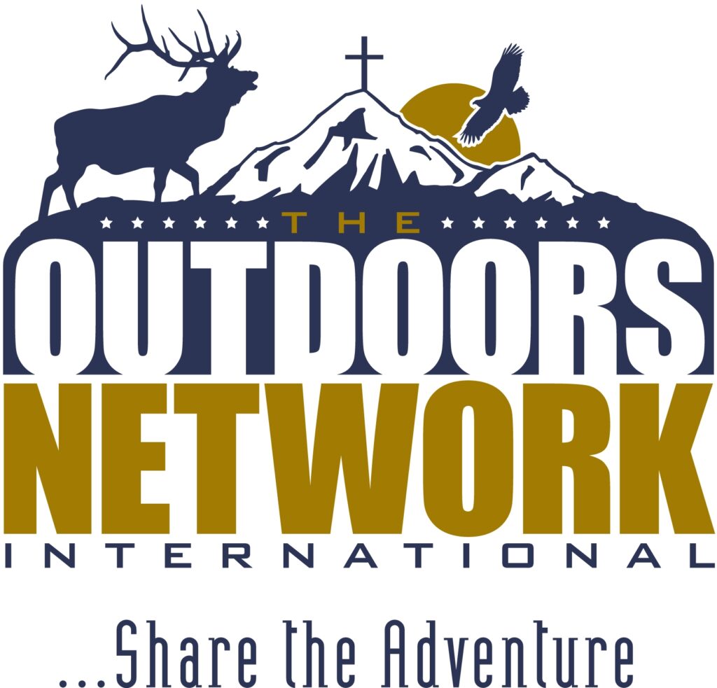 Logo for The Outdoors Network International. Share the adventure. https://outdoorsnetwork.org/