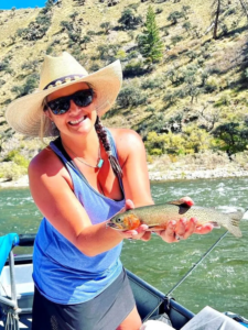 Kelsey Helfrich, Board of Director for Spoken Outdoors, supporting first responders in outdoor adventures providing service, healing, and hope.